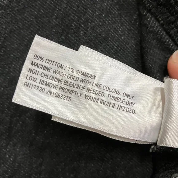 NWT Universal Thread Women's Size 16 Black A-line Midi Denim High Rise Skirt - Picture 10 of 13